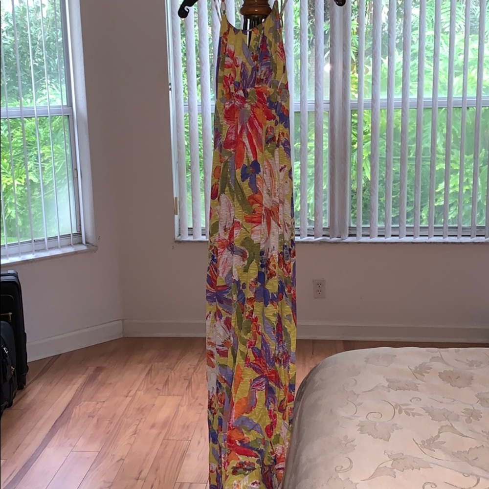Beautiful long tropical dress